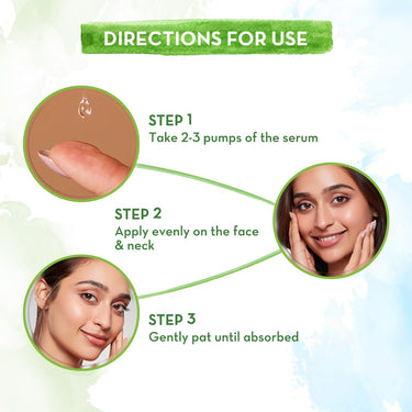 Mamaearth Rice Water Dewy Active Serum with 10% Niacinamide, Rice Water & Hyaluronic Acid - 50 ml For Glass Skin | Gives Dewy Finish |Brightens Skin|Suits All Skin Types